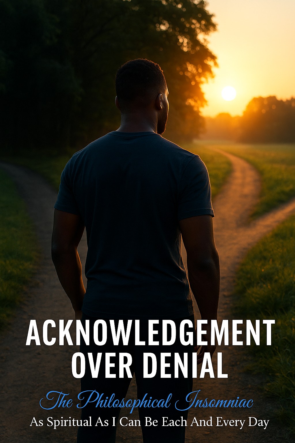 Acknowledgement Over Denial — The Philosophical Insomniac graphic.