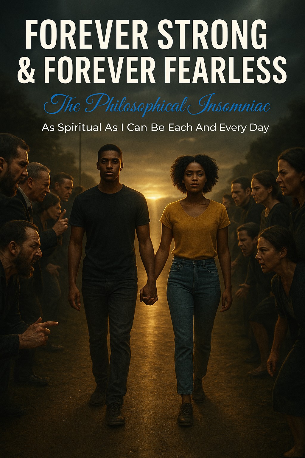 Forever Strong & Forever Fearless — The Philosophical Insomniac graphic.