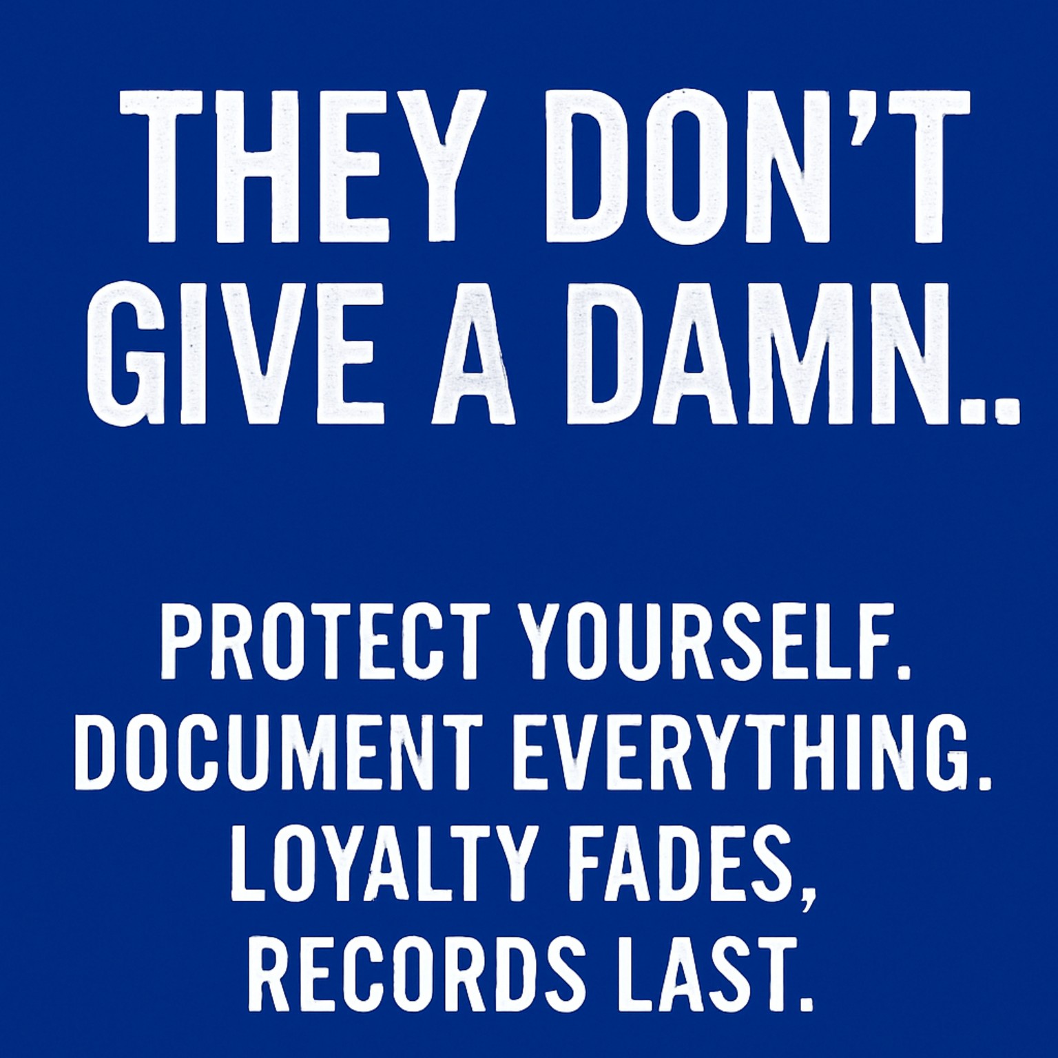 They Don’t Give a Damn — The Philosophical Insomniac graphic.
